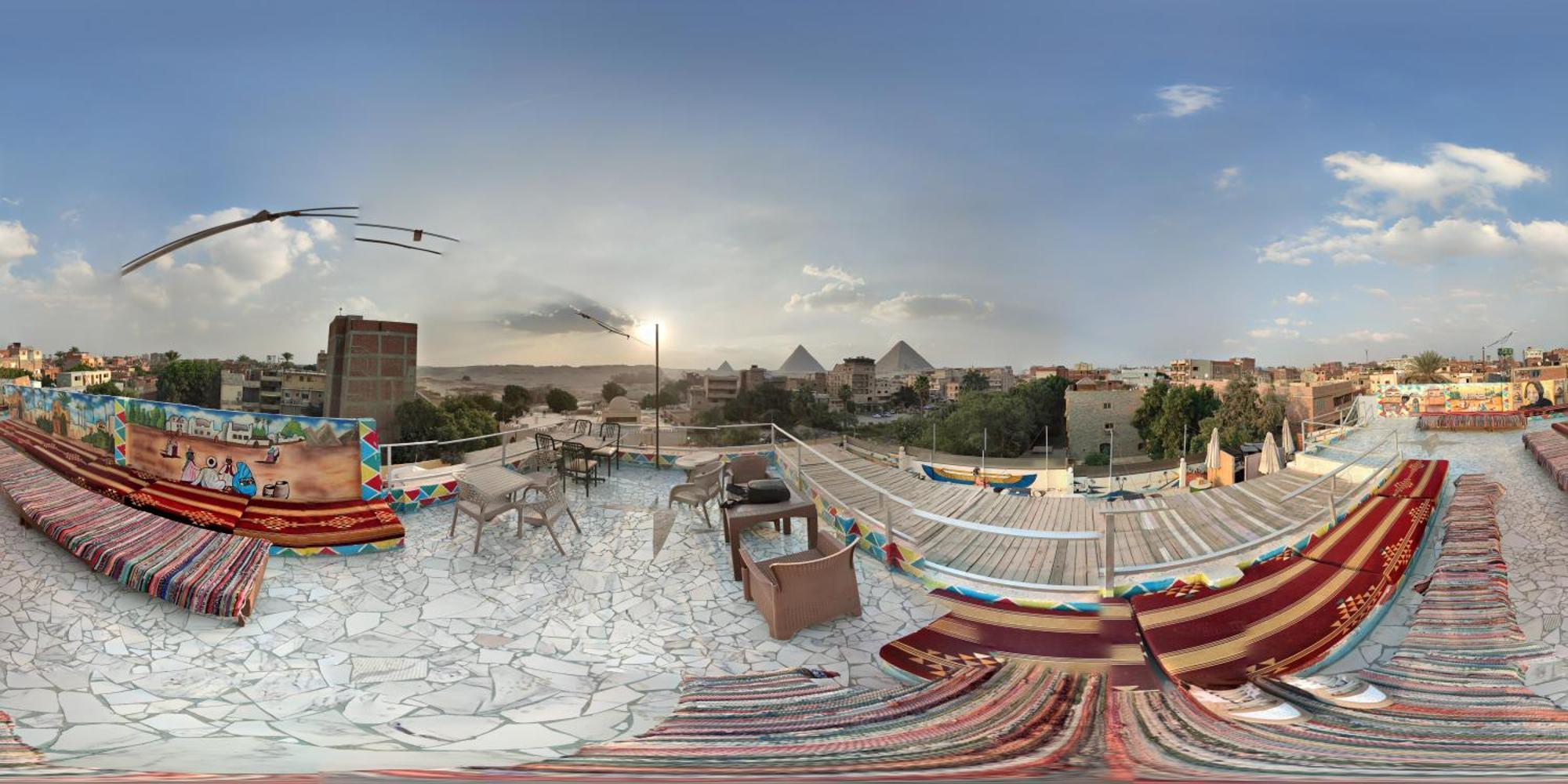 Nefertiti Pyramids View Hotel ไคโร ภายนอก รูปภาพ
